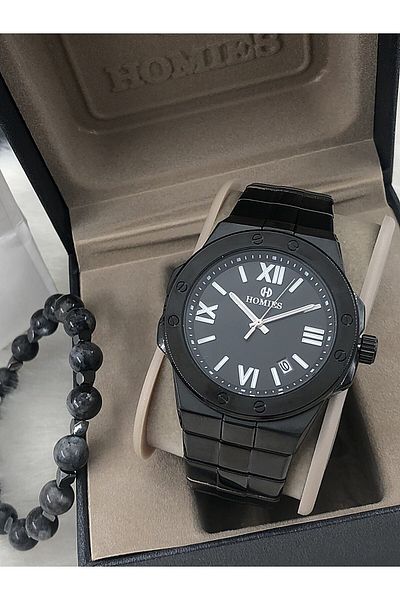 Homies Homies Men's Wristwatch Natural Stone Bracelet with Gift Hms- 202505633