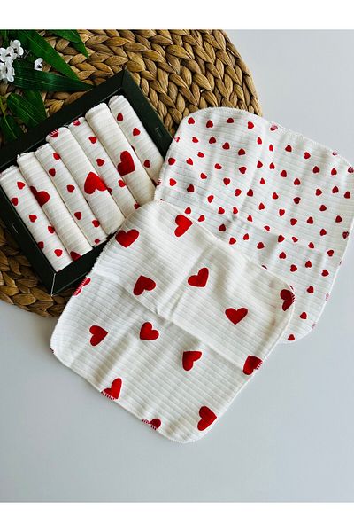 minço bebe 100% Cotton 7 Pack Baby Wipes Soft Special Series