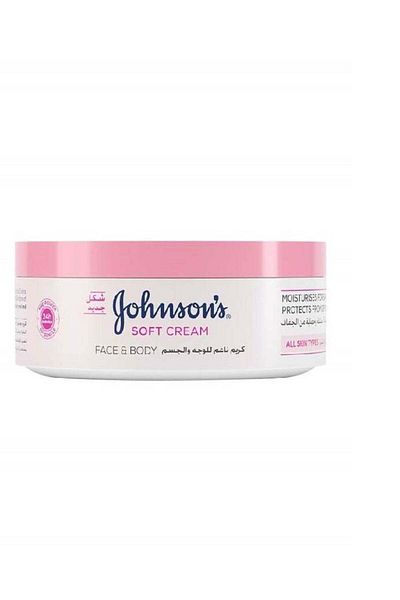 Johnson's كريم الجسم جونسون لترطيب يدوم 24 ساعة وناعم 100ملليلتر