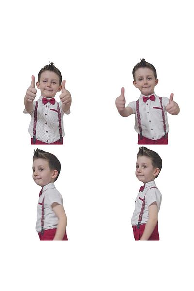 PefyBaby Eid Special Day Wedding Shirt and Bow Tie Men's Suit