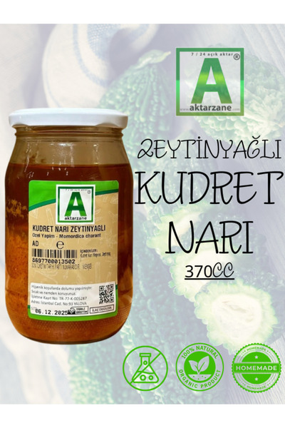 Aktarzane Kudret Narı Zeytinyağlı Kudret Narı Kudret Narı Macunu Mide Dostu 3...