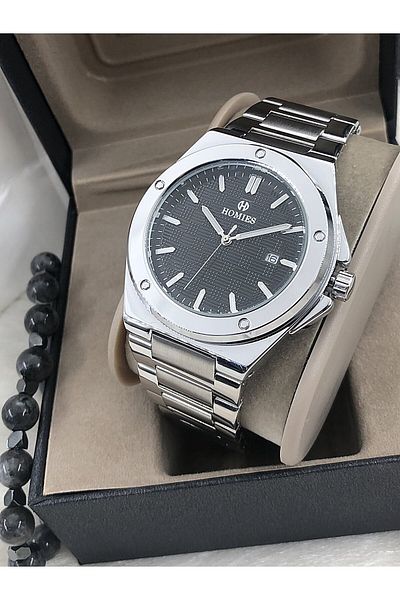 Homies Homies Men's Wristwatch Natural Stone Bracelet with Gift Hms- 202505641