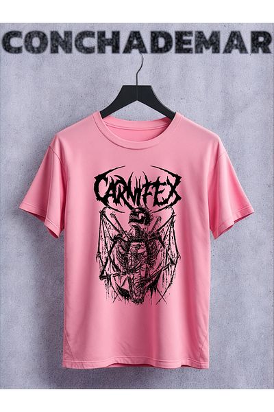 Vordevia Μπλουζάκι Carnifex Printed Oversize