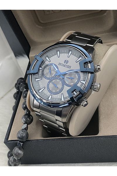 Homies Homies Men's Wristwatch Natural Stone Bracelet with Gift Hms- 202505644
