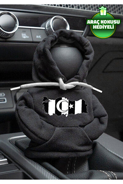 Freeyez Black White Gear Shift Hoodie Car Clothing Gear Shift Polar Car Accessories Gear Shift Pedal