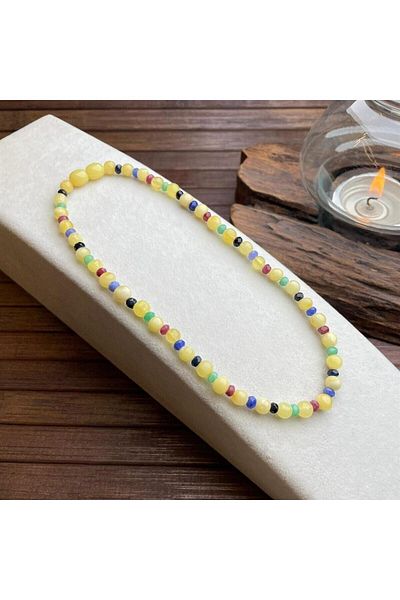 dergah tesbih Baby Teeth Necklace Real Drop Amber
