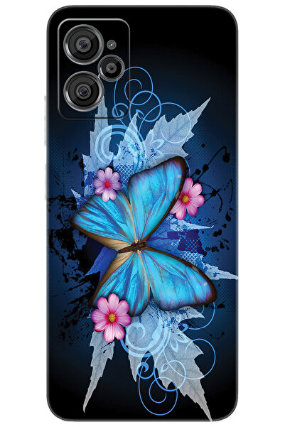 CASPER Via X30 / X30 PLUS Uyumlu Kılıf Desen Baskılı Silikon Kelebek Resim ST...