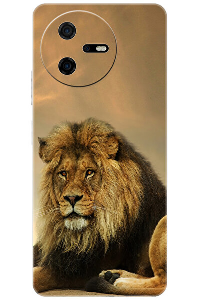 CASPER Via A40 Uyumlu Kılıf Desen Baskılı Silikon Kral Aslan STK:207 CP-hNUPqBp