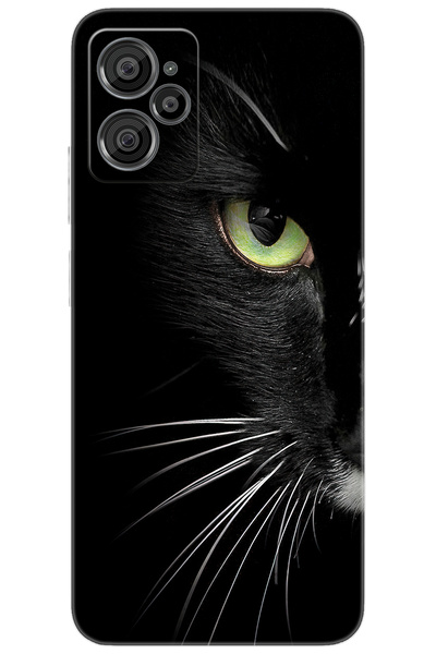 CASPER Via X30 / X30 PLUS Uyumlu Kılıf Desen Baskılı Silikon Face Cat STK:482 CP-HNpfKST