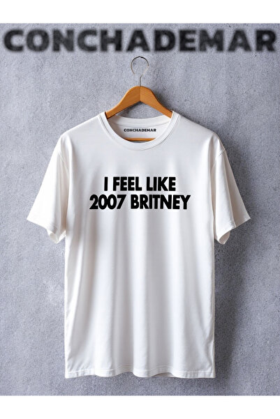 Vordevia Britney Spears Štampano Oversize kroj T-shirt