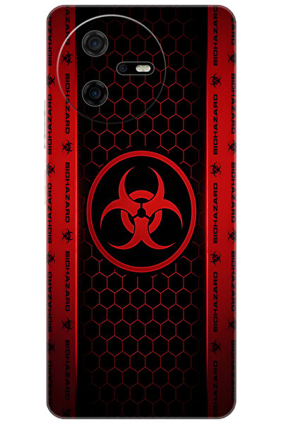 CASPER Via A40 Uyumlu Kılıf Desen Baskılı Silikon Biohazard STK:754 CP-Ztg1JAQ