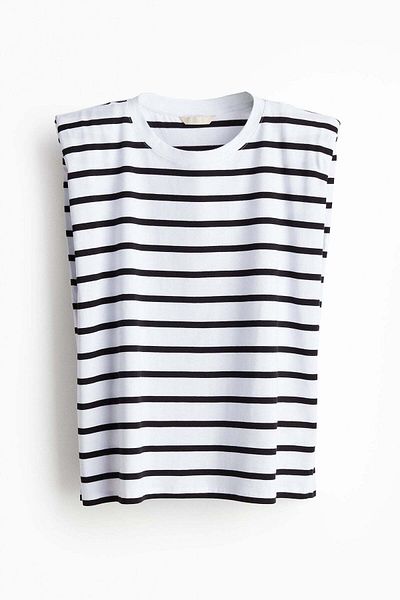H&M Shoulder-pad top