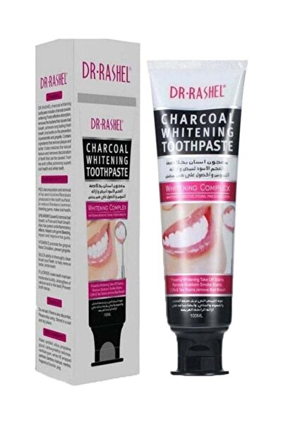 DR.RASHEL دكتور راشيل معجون أسنان مبيّض بالفحم أبيض 100ملليلتر