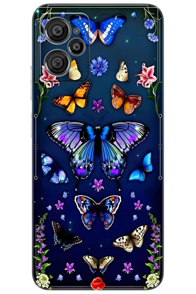 CASPER Via X30 / X30 PLUS Uyumlu Kılıf Desen Baskılı Silikon Kelebek STK:669 ...