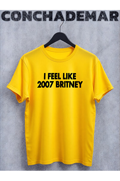 Vordevia Britney Spears Štampano Oversize kroj T-shirt