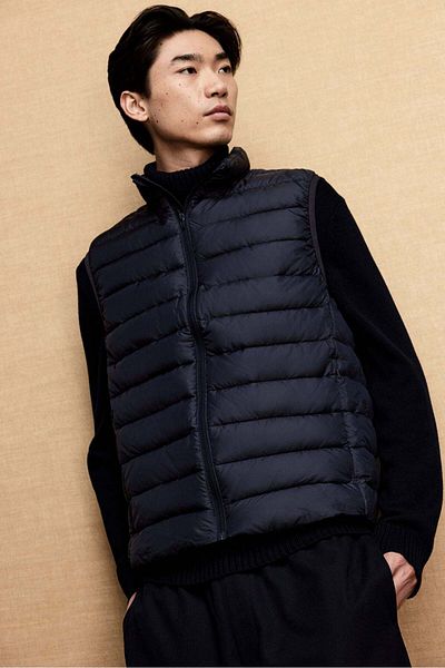 H&M Slim Fit Lightweight puffer gilet