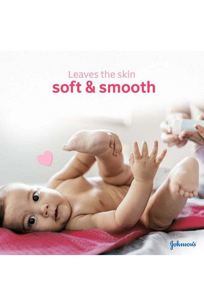 Johnson Johnson's Body Cream for 24-hour moisture and softness, 300 ml