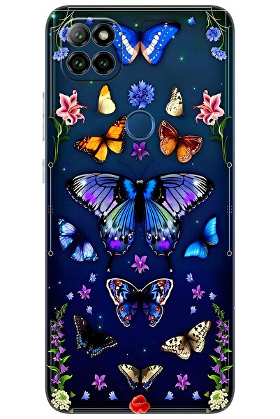 CASPER Via E30 / E30 PLUS Uyumlu Kılıf Desen Baskılı Silikon Kelebek STK:669 ...