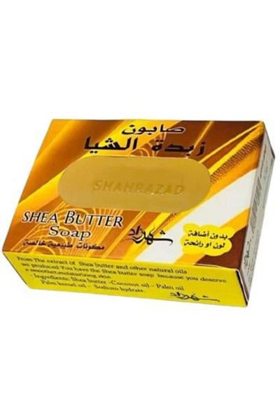 Shahrazad Shehrazad - Shea Butter Soap for Moisturizing and Protecting Skin, 100g