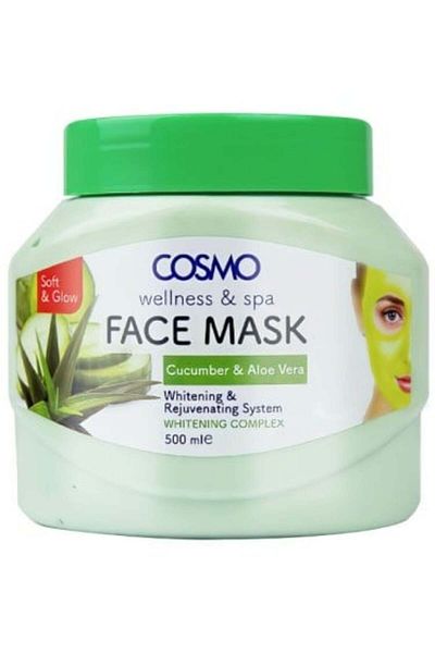 Cosmo - Cucumber and Aloe Vera Facial Mask, 500 ml