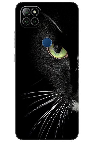 CASPER Via E30 / E30 PLUS Uyumlu Kılıf Desen Baskılı Silikon Face Cat STK:482...