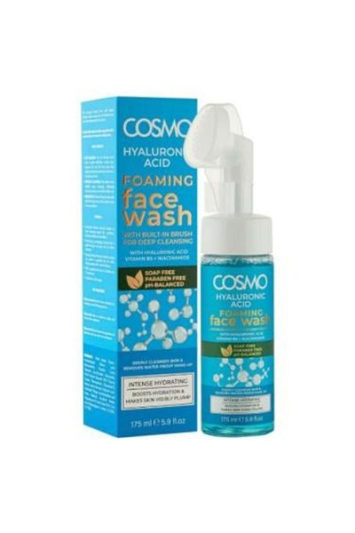 Cosmo - Hyaluronic Acid Foaming Facial Wash, 175ml