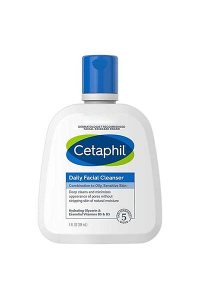 Cetaphil غسول الوجه اليومي سيتافيل للبشرة المختلطة 118 مل