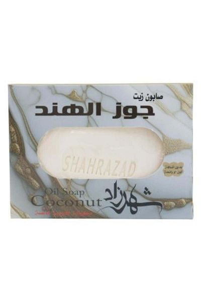Shahrazad Coconut oil soap to moisturize the skin and renew its cells from Shehrazad - 100 grams