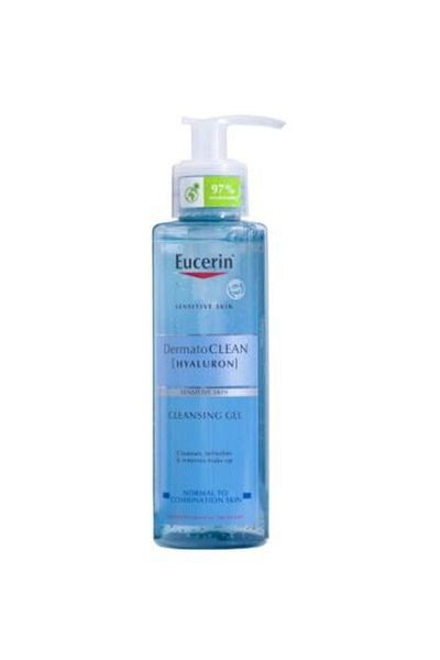 Eucerin - DermatoClean Hyaluronic Acid Facial Cleansing Gel for Sensitive Skin, 200 ml