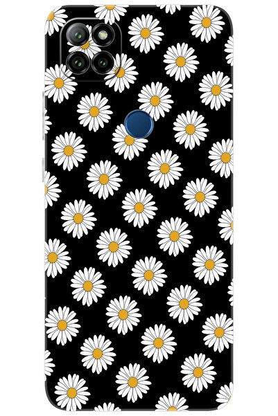 CASPER Via E30 / E30 PLUS Uyumlu Kılıf Desen Baskılı Silikon Papatya Serisi STK:634 CP-ZwWorca