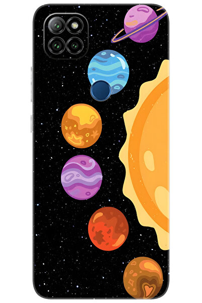 CASPER Via E30 / E30 PLUS Uyumlu Kılıf Desen Baskılı Silikon Gezegenler Tasar...