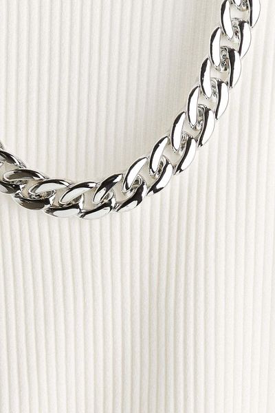 H&M Ribbed chain-detail vest top