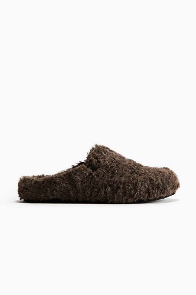 H&M Teddy slippers