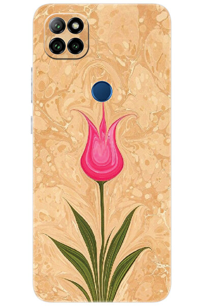 CASPER Via E30 / E30 PLUS Uyumlu Kılıf Desen Baskılı Silikon Lale Tasarım STK:544 CP-5cVT3oQ