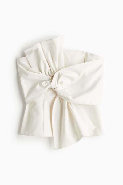 H&M Bow-front bandeau top