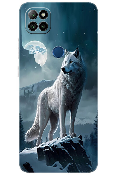 CASPER Via E30 / E30 PLUS Uyumlu Kılıf Desen Baskılı Silikon Kurt STK:683 CP-zi3ueLG