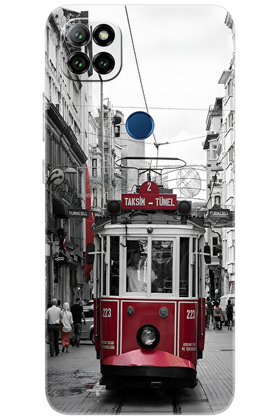 CASPER Via E30 / E30 PLUS Uyumlu Kılıf Desen Baskılı Silikon Tramvay STK:691 ...