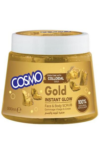 Cosmo - GOLD FACE AND BODY SCRUB, 500ML