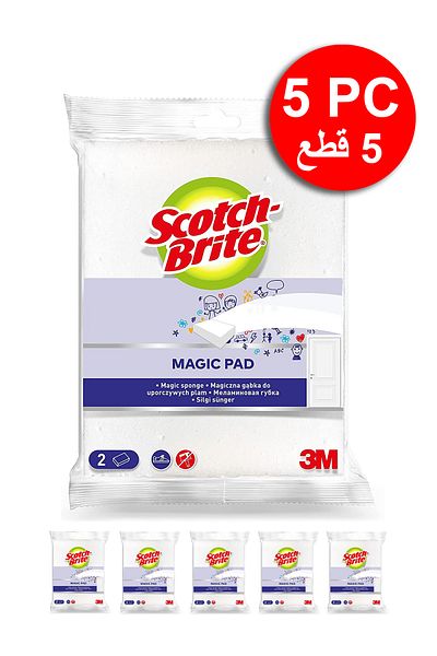 Scotch Brite Scotch-Brite Easy Erasing Pad, Magic Pad easily removes a variety of stains and marks