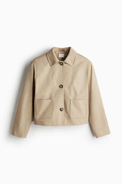 H&M Collared twill jacket