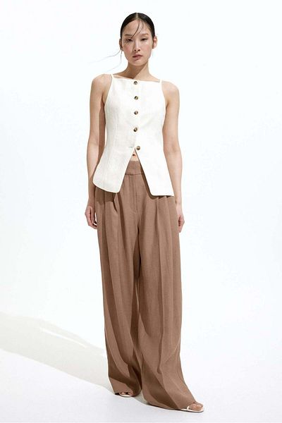 H&M Tapered-waist waistcoat