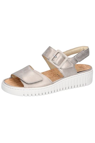 Waldläufer Damen Komfort Sandalen Willow 955004 131 Goldfarben 070 Gold Lack