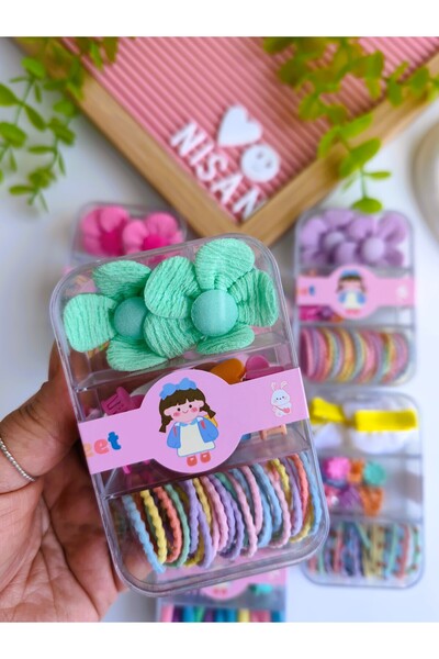 Nisankids حقيبة أدوات الطريق (25 إطارًا - 9 أوتاد - 2 قطعة من زهور القماش)