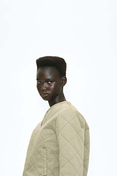 H&M Quilted cotton jacket