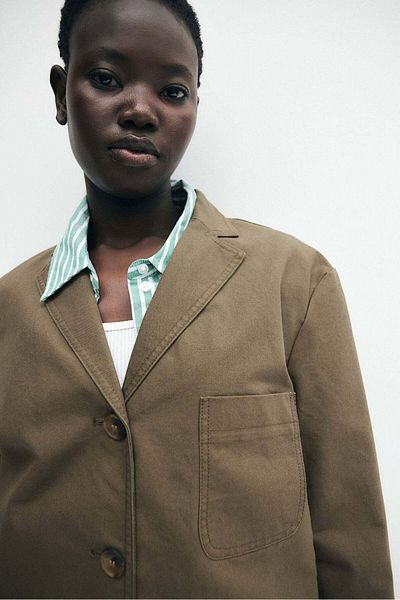 H&M Cotton canvas jacket
