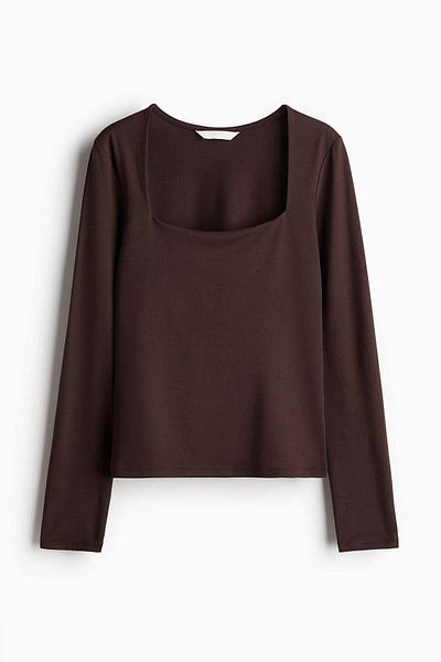 H&M Long-sleeved jersey top