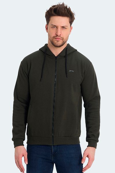 Slazenger KOZZAX Χακί Φούτερ για Άντρες