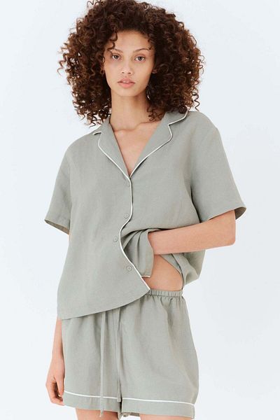 H&M Linen-blend pyjamas