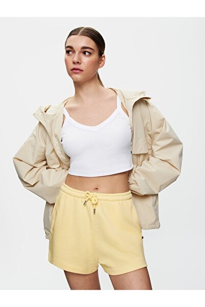 Ltb Basıc Regular Mini Turuncu Şort