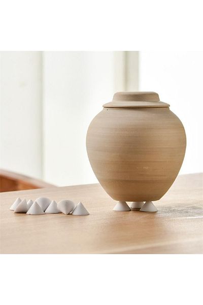 Choice 10Pcs/set Ceramic Refractory Support Nail High Temperature Resistant Material Removable Cone Pad ...